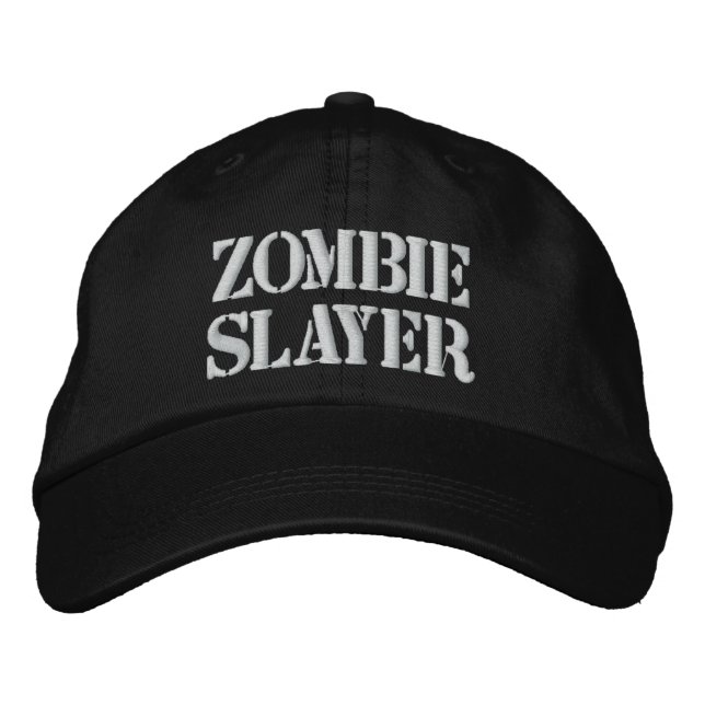 Bordada Gorra Zombie Slayer (Anverso)