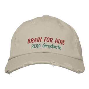 Bordada Graduación de la gorra por SRF - Cerebro para alqu