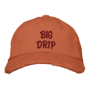 Bordada Gran Gorra de goteo