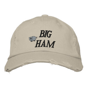 Bordada Gran Gorra de Ham Embroidered