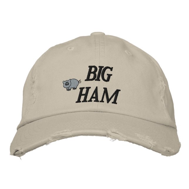 Bordada Gran Gorra de Ham Embroidered (Anverso)