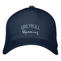 Greybull Wyoming Embroidered Gorra