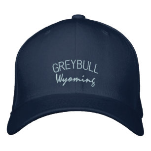 Bordada Greybull Wyoming Embroidered Gorra