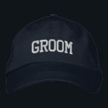 Bordada Groom gorra<br><div class="desc">Groom Gorra</div>