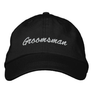 Bordada Groomsman Embroidered Gorra
