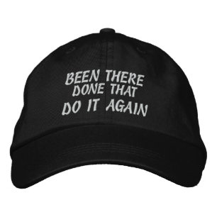 BORDADA HABÍA HECHO ESO DE NUEVO EMPEORADO GORRA