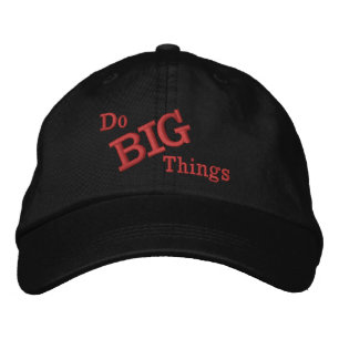 Bordada Hacer grandes cosas con Gorra amargado