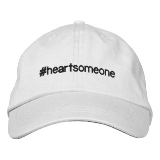 Bordada #HEARTSOMEONE Gorra ajustable