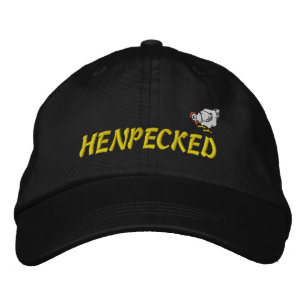Bordada Henpecked Embroidered Gorra