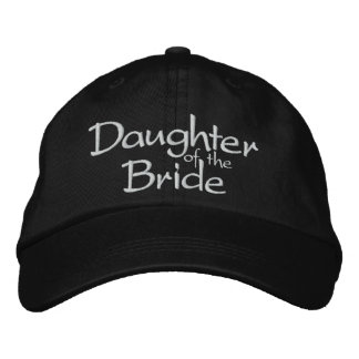 Bordada Hija de la gorra del Boda bordado de novia