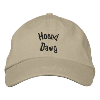 Bordada Hound Dawg Funny Embroidered Gorra