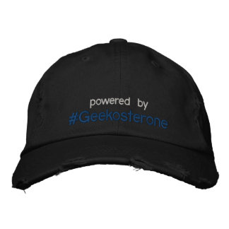 Bordada impulsado por el gorra #Geekosterone