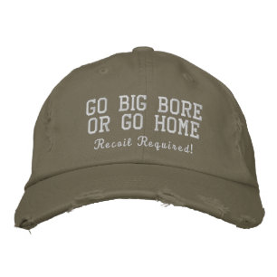 Bordada Ir a Big Bore o ir a casa Gorra con problemas de o