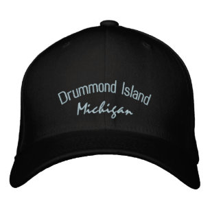 Bordada Isla Drummond Gorra de Michigan Embroidered