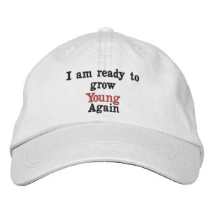 Bordada Joven Gorra de nuevo
