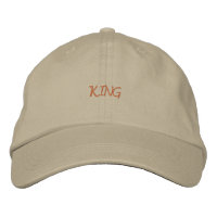 King of Style Men Boys Khaki Cotton Gorra ajustabl