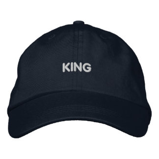 Bordada KING Texto diario desgaste Niño gorra de color de 