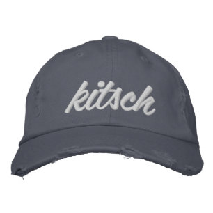 Bordada Kitsch Bitsch© : Gorra borrosa kitsch