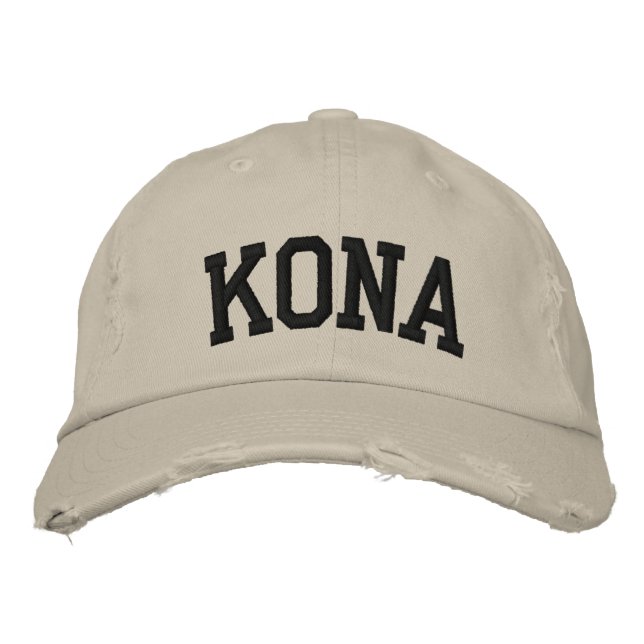 Bordada Kona Embroidered Gorra (Anverso)