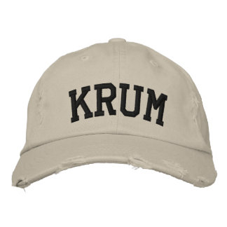 Bordada Krum Embroidered Gorra
