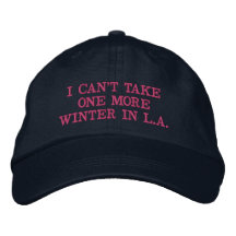L.A. Gorra de béisbol de invierno