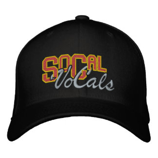 Bordada La pieza vocal de SoCal bordó el gorra del