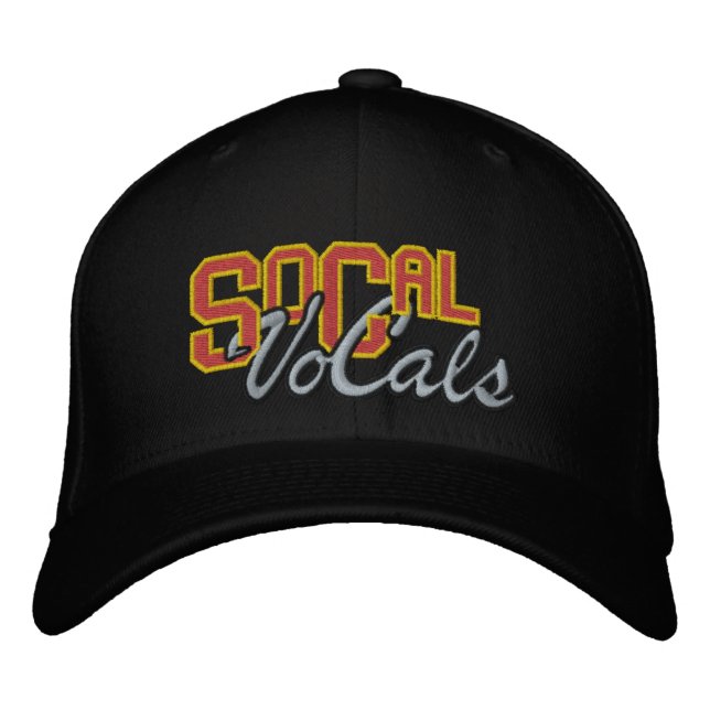 Bordada La pieza vocal de SoCal bordó el gorra del (Anverso)