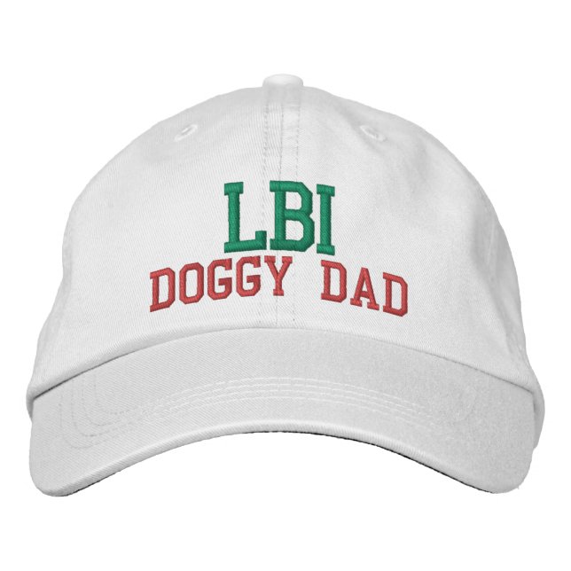 Bordada LBI DOGGY DAD Embroidered Gorra (Anverso)