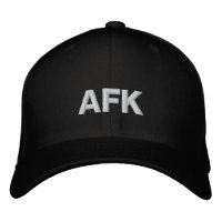 Lejos de la Gorra de teclado con bordado