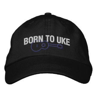 Bordada Llevado al GORRA de Uke