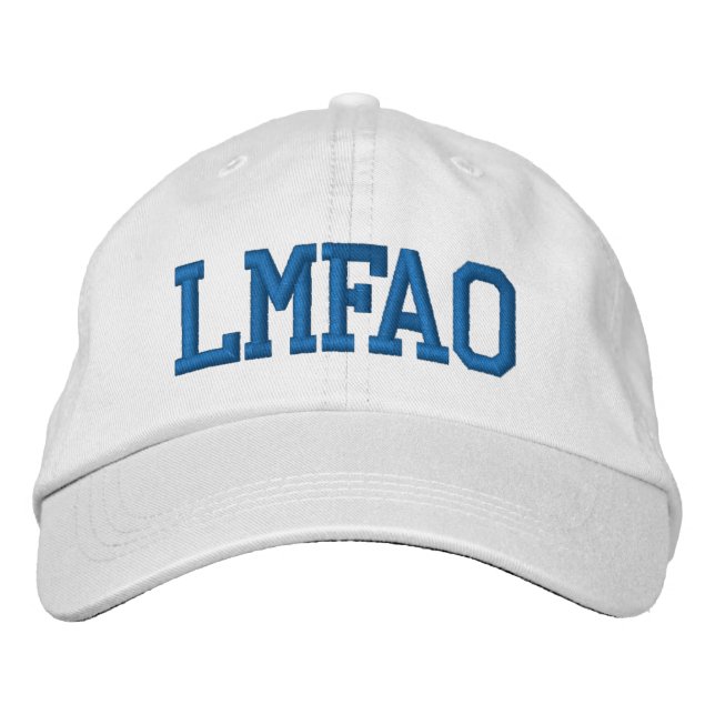 BORDADA LMFAO GORRA USA LBI APPAREL (Anverso)