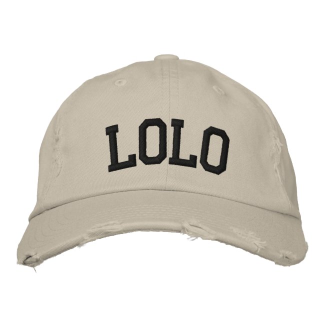 Bordada Lolo Embroidered Gorra (Anverso)