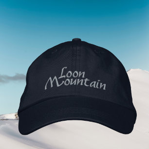 Bordada Loon Mountain New Hampshire Embroidered Gorra