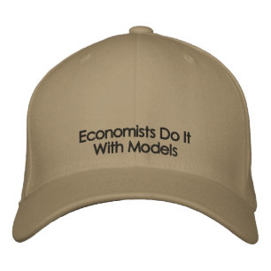 Bordada Los economistas lo hacen con modelos de Gorra de t