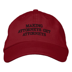 Bordada MAGA Hacer Abogados Conseguir Abogados gorra