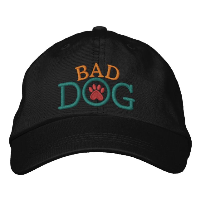 Bordada ¡Mala gorra de perro! (Anverso)