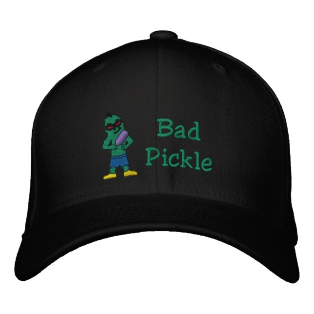 Bordada Mala Pickle, gorra de pickleball (Anverso)