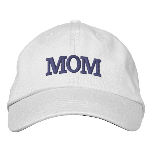 Bordada Mamá Gorra púrpura (Anverso)