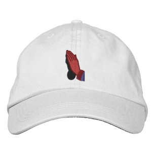 Bordada Manos de oración - Gorra