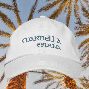 Bordada Marbella España España Playa Borrada Gorra
