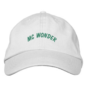 Bordada MC Wonder Navidades Holiday desea puro Gorra blanc