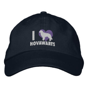 Bordada Me encanta Hovawarts Embroidered Gorra (Azul)