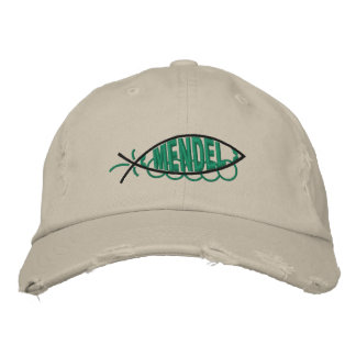 Bordada Mendel Peapod Fish Gorra