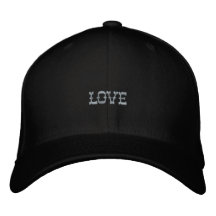 Mensaje de Amor Gorra de Lana Flexfit Negra Talla