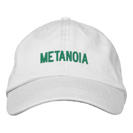 Bordada METANOIA Gorra ajustable básico