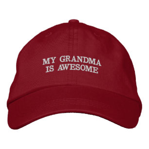 Bordada Mi abuela es increíblemente graciosa Gorra de paro