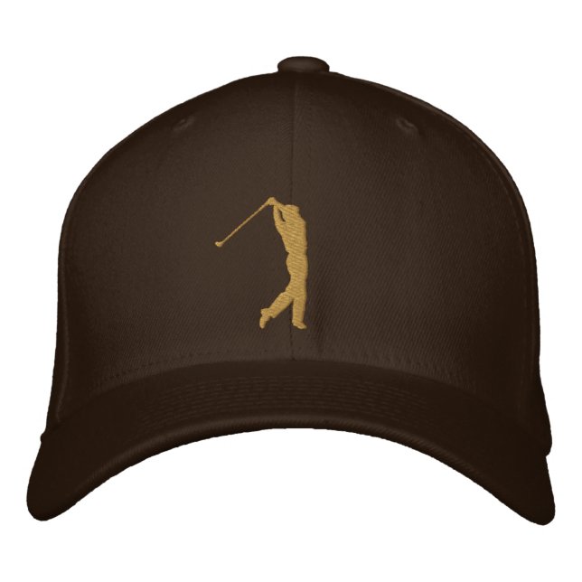 Bordada Mi Gorra bordado de golf deportivo (Anverso)