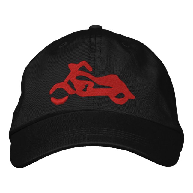 Bordada Mi gorra de motocicleta (Anverso)