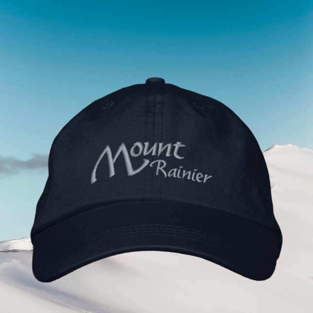 Bordada Mont Rainier Washington Embroidered Gorra (Subido por el creador)