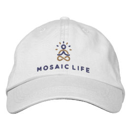 Bordada Mosaic Life Embroidered Gorra